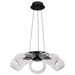Nuvo Lighting - 62-2036 - LED Chandelier - Barnett - Matte Black