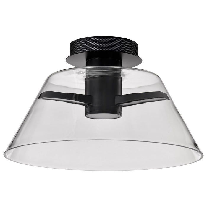 Nuvo Lighting - 62-2064 - LED Semi Flush Mount - Edmond - Matte Black