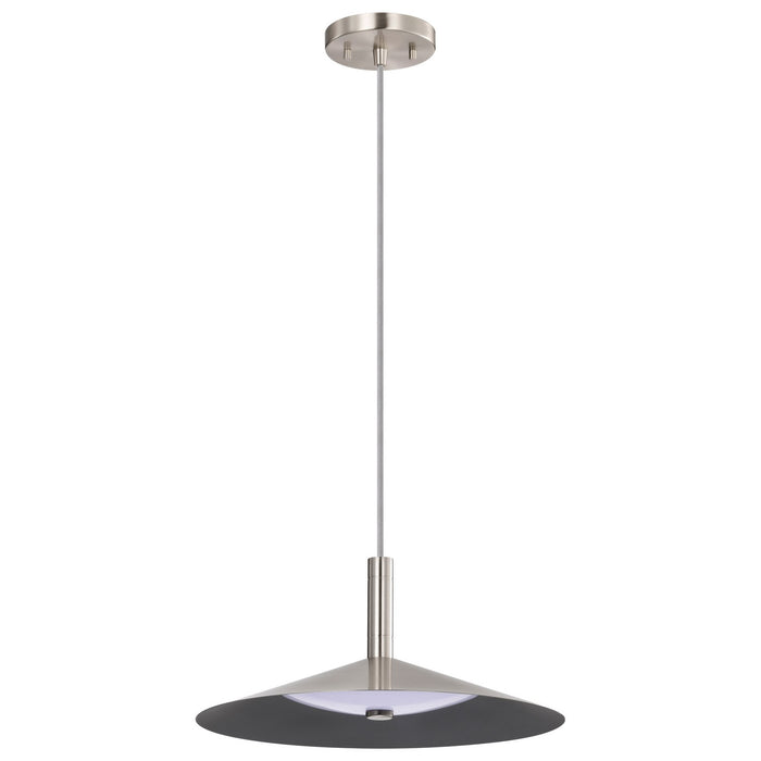 Nuvo Lighting - 62-2082 - LED Pendant - Corrine - Brushed Nickel