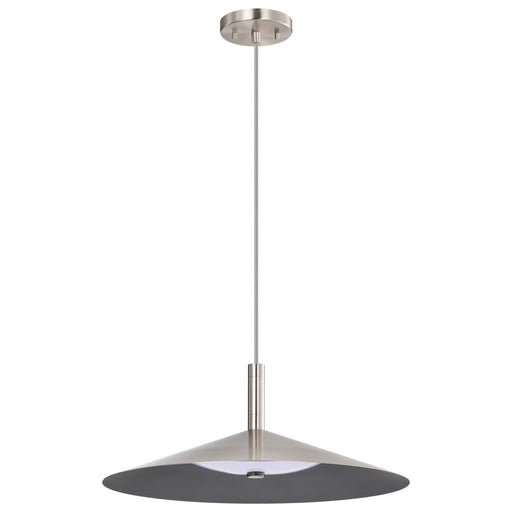 Corrine LED Pendant Brushed Nickel