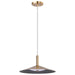 Nuvo Lighting - 62-2092 - LED Pendant - Corrine - Burnished Brass