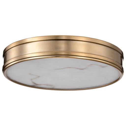 Kendall LED Flush Mount Burnished Brass