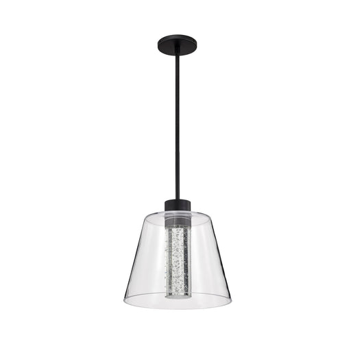 Aura LED Pendant Matte Black