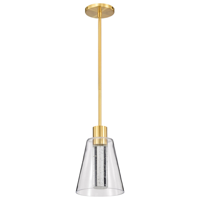 Nuvo Lighting - 62-2181 - LED Pendant - Aura - Brushed Brass