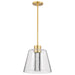 Nuvo Lighting - 62-2182 - LED Pendant - Aura - Brushed Brass