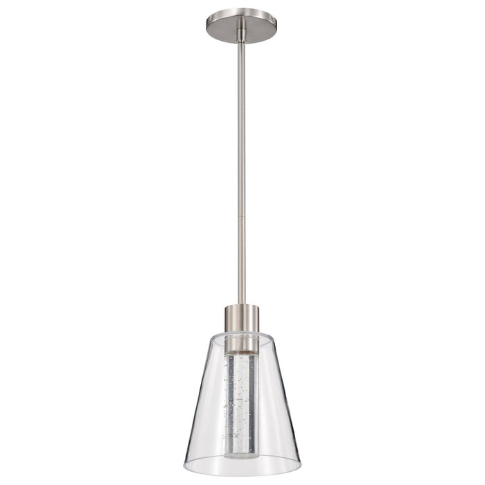 Nuvo Lighting - 62-2191 - LED Pendant - Aura - Brushed Nickel