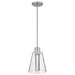 Nuvo Lighting - 62-2191 - LED Pendant - Aura - Brushed Nickel