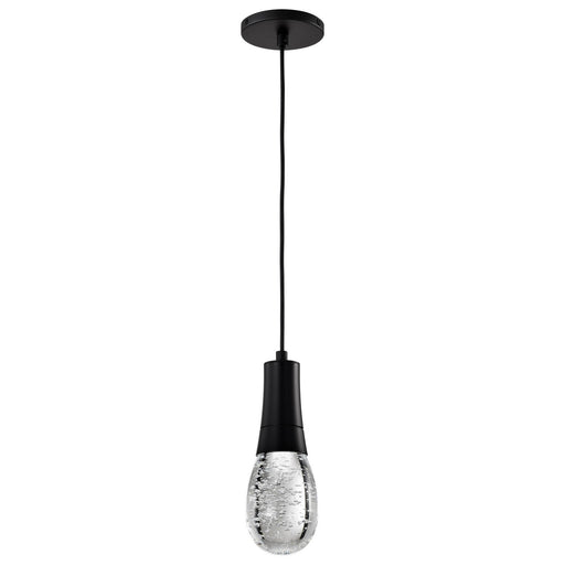 Lacey LED Pendant Matte Black