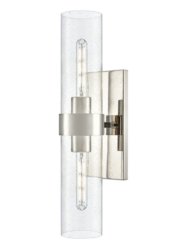 Jamison Two Light Wall Sconce Polished Nickel