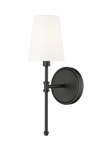 Adorra One Light Wall Sconce Matte Black