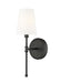 Millennium - 16201-MB - One Light Wall Sconce - Adorra - Matte Black