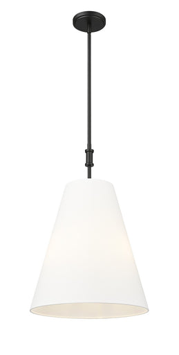 Adorra Three Light Pendant Matte Black