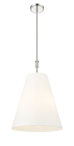Adorra Three Light Pendant Polished Nickel