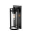 Millennium - 192001-PBK - One Light Outdoor Wall Sconce - Braselton - Powder Coated Black