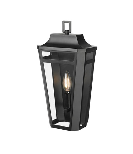 Sumerlin One Light Outdoor Wall Sconce Powder Coated Black