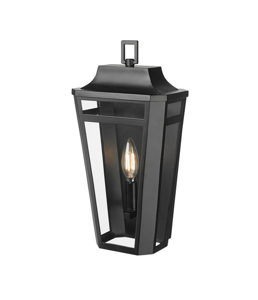 Millennium - 193001-PBK - One Light Outdoor Wall Sconce - Sumerlin - Powder Coated Black