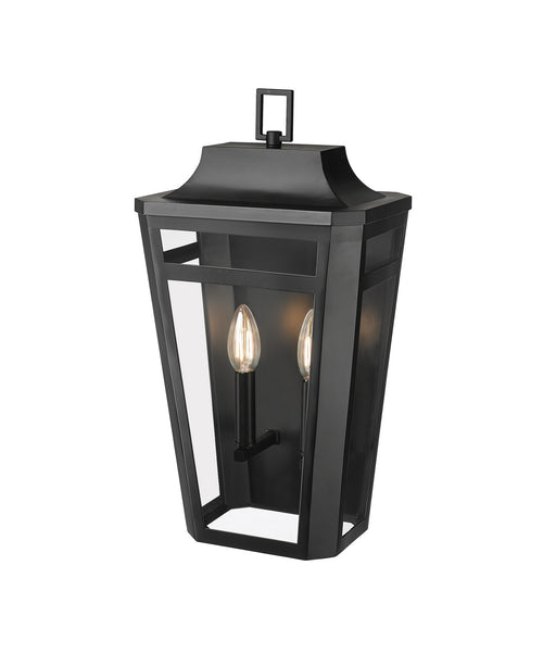Millennium - 193002-PBK - Two Light Outdoor Wall Sconce - Sumerlin - Powder Coated Black