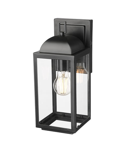 Beaufort One Light Outdoor Wall Sconce Powder Coated Black