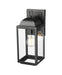Millennium - 194001-PBK - One Light Outdoor Wall Sconce - Beaufort - Powder Coated Black