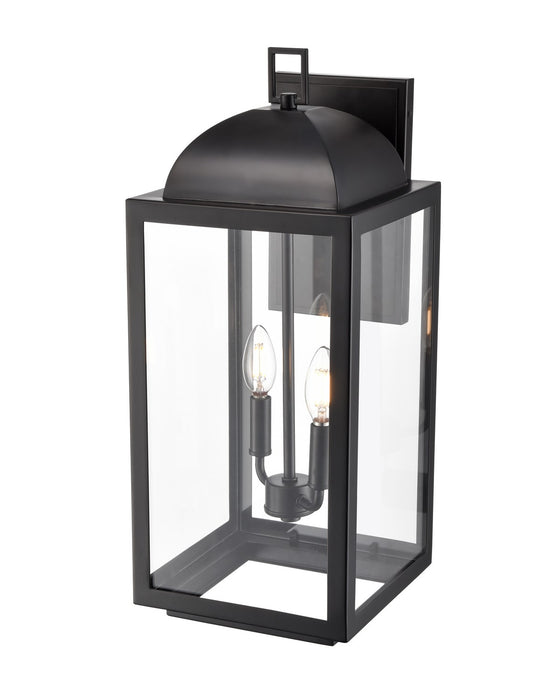 Millennium - 194002-PBK - Two Light Outdoor Wall Sconce - Beaufort - Powder Coated Black