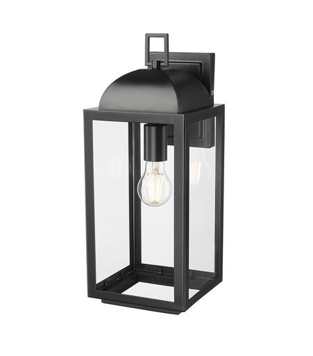 Beaufort One Light Outdoor Wall Sconce Powder Coated Black