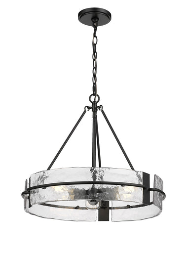 Rezi Three Light Pendant Matte Black