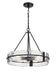 Millennium - 19503-MB - Three Light Pendant - Rezi - Matte Black