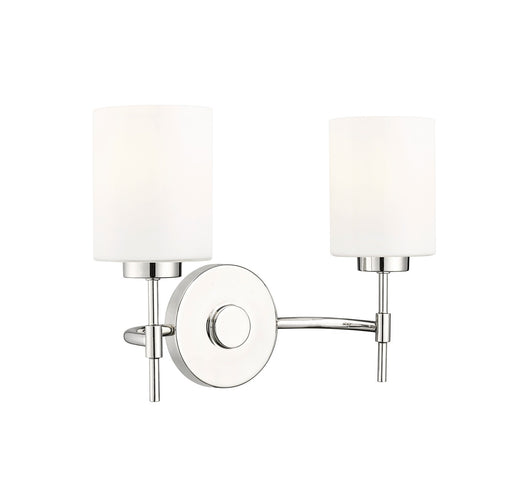 Keylee Two Light Vanity Polished Nickel