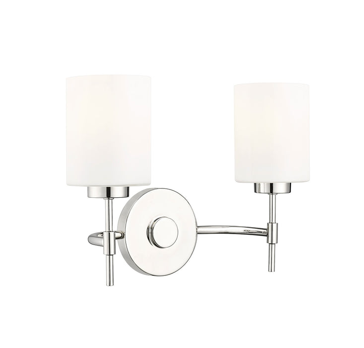 Millennium - 19602-PN - Two Light Vanity - Keylee - Polished Nickel