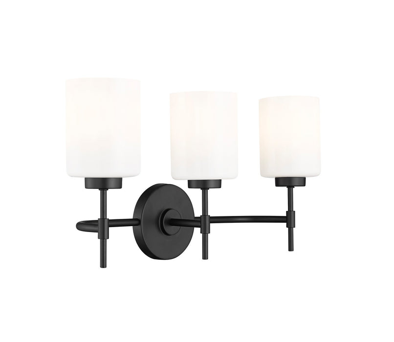Millennium - 19603-MB - Three Light Vanity - Keylee - Matte Black