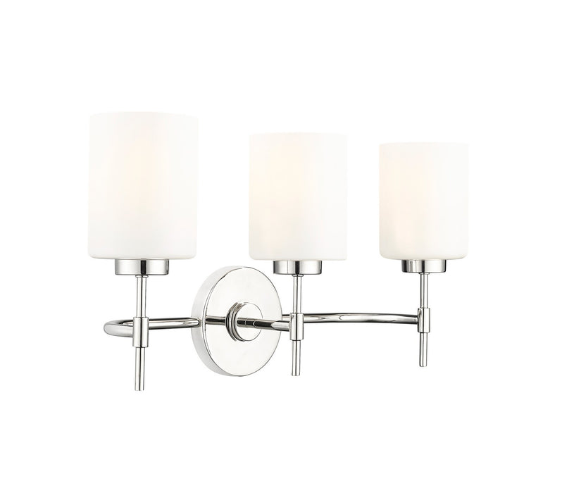 Millennium - 19603-PN - Three Light Vanity - Keylee - Polished Nickel