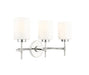 Millennium - 19603-PN - Three Light Vanity - Keylee - Polished Nickel