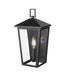 Millennium - 198101-PBK - One Light Outdoor Wall Sconce - Munger - Powder Coated Black