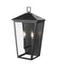 Millennium - 198102-PBK - Two Light Outdoor Wall Sconce - Munger - Powder Coated Black