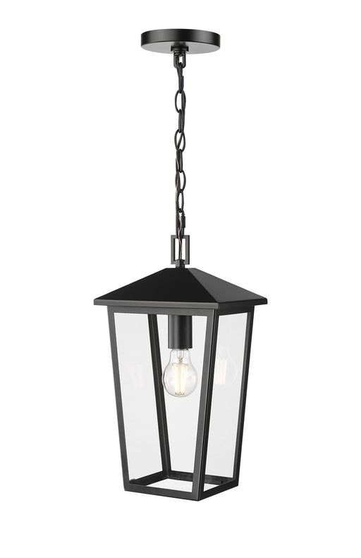 Millennium - 198201-PBK - One Light Outdoor Hanging Lantern - Munger - Powder Coated Black