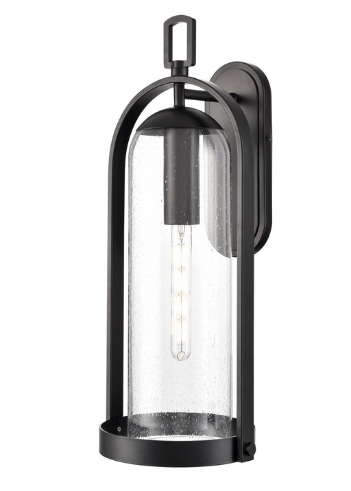 Millennium - 199701-PBK - One Light Outdoor Wall Sconce - Luxio - Powder Coated Black