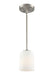 Millennium - 214001-BN - One Light Pendant - Laphia - Brushed Nickel