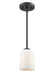 Millennium - 214001-MB - One Light Pendant - Laphia - Matte Black