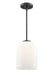 Millennium - 214101-MB - One Light Pendant - Laphia - Matte Black