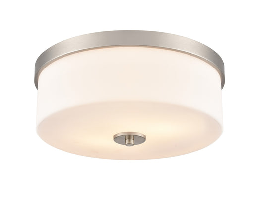 Laphia Two Light Flushmount Brushed Nickel