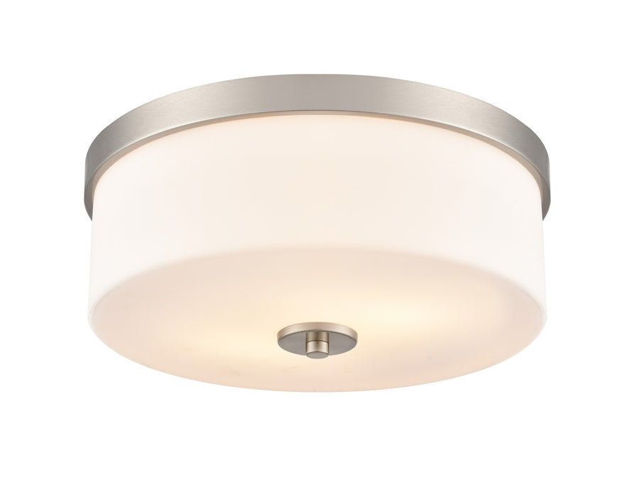Millennium - 214102-BN - Two Light Flushmount - Laphia - Brushed Nickel
