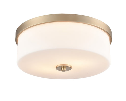Millennium - 214102-MG - Two Light Flushmount - Laphia - Modern Gold