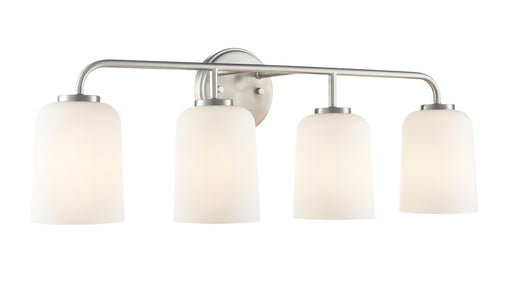 Millennium - 214104-BN - Four Light Vanity - Laphia - Brushed Nickel