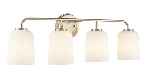 Laphia Four Light Vanity Modern Gold