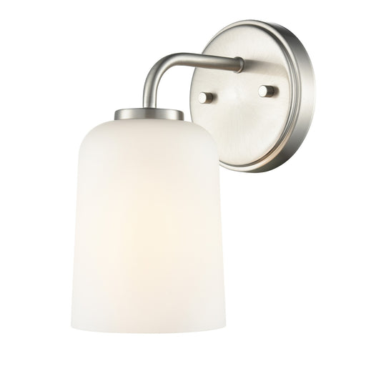 Laphia One Light Vanity Brushed Nickel