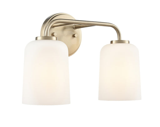Laphia Two Light Vanity Modern Gold