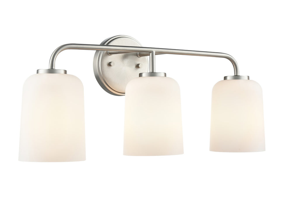 Millennium - 214203-BN - Three Light Vanity - Laphia - Brushed Nickel