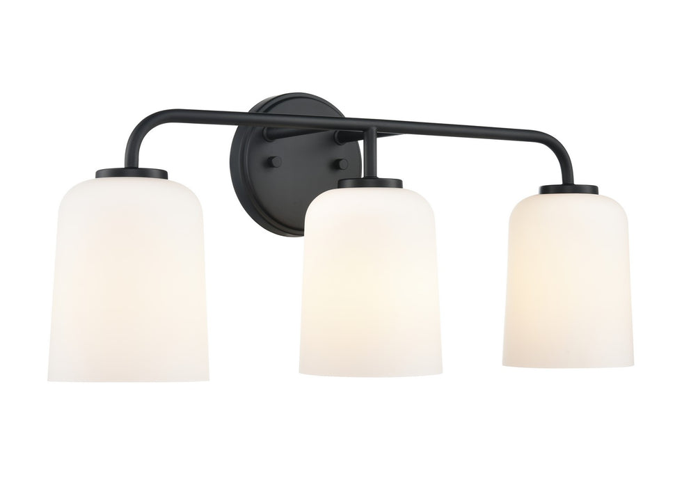 Millennium - 214203-MB - Three Light Vanity - Laphia - Matte Black