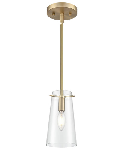 Maccan One Light Pendant Vintage Brass