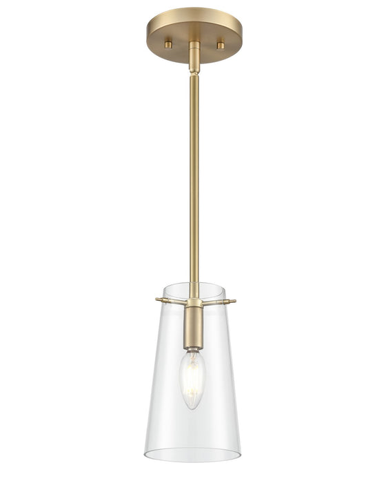 Millennium - 217001-VB - One Light Pendant - Maccan - Vintage Brass